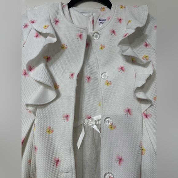 Blueberi boulevard Coat and Dress set Size 12 - Picture 2 of 7